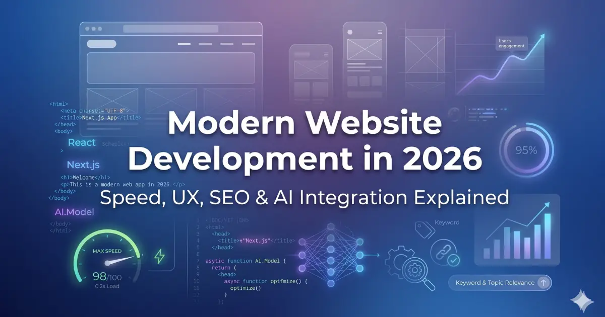 Website Development in 2026: 7 Trends Every Indian Business Owner Must Know